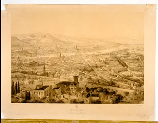 Florenz, Blick von oben Bellosguardo